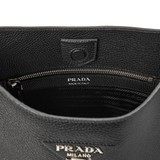 Túi Prada Vitello Dino 'Black' 1BC073-2DKV-F0002