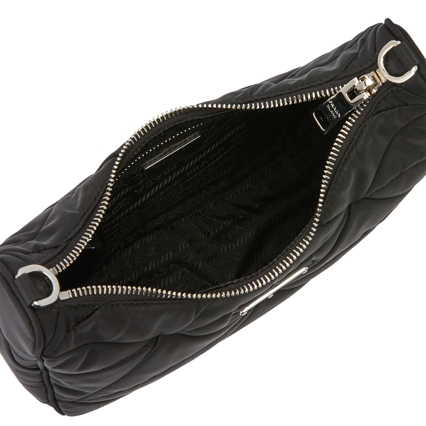 Túi Prada Triangle Logo Re-Nylon 'Black' 1BC151-RDJN-F0002