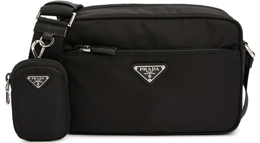 Túi Prada Bella Re-Nylon 'Black' 1BC167-RV44-F0002
