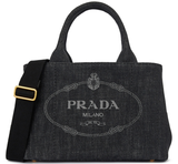 Túi Prada Canapa Denim 'Black' 1BG439-AJ6-F0002