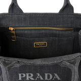 Túi Prada Canapa Denim 'Black' 1BG439-AJ6-F0002