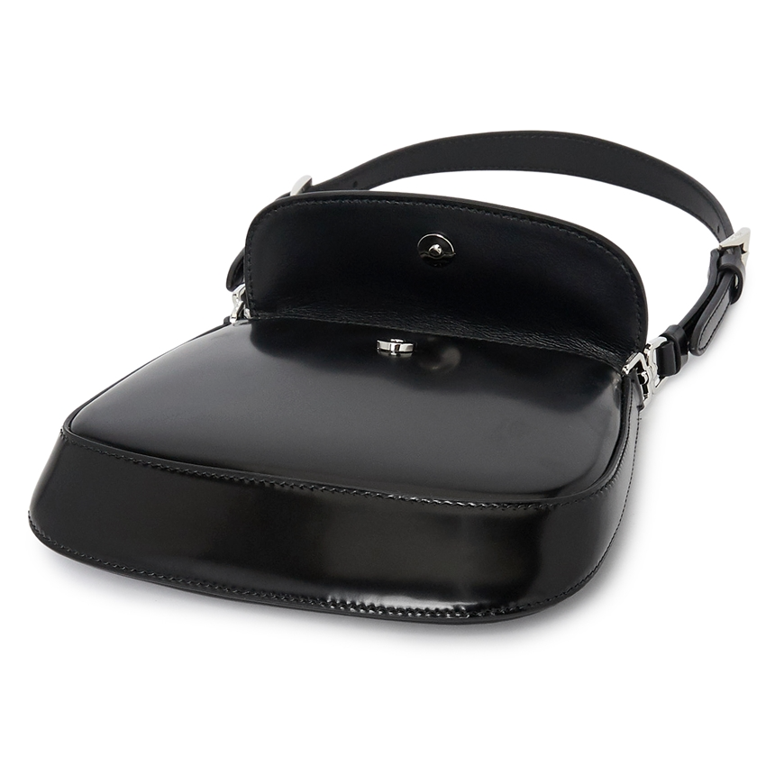 Túi Prada Spazzolato Cleo Mini 'Black' 1BH188-ZO6-F0002