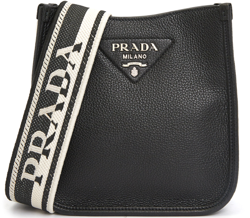 Túi Prada Vitello Dino Mini 'Black' 1BH191-2DKV-F0002