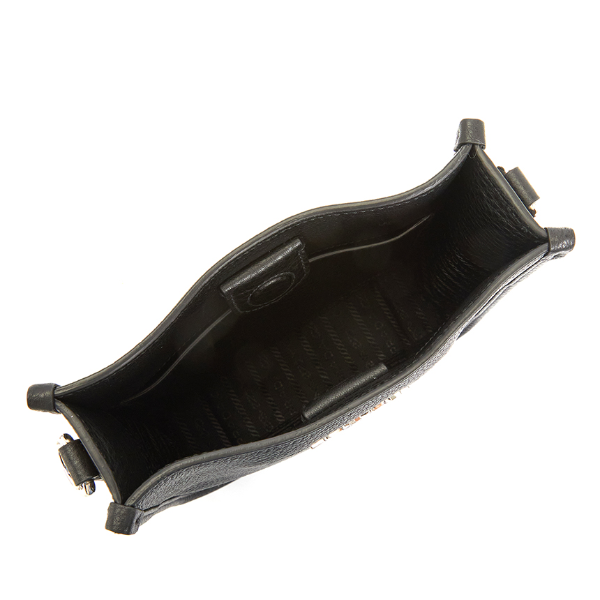 Túi Prada Vitello Dino Mini 'Black' 1BH191-2DKV-F0002