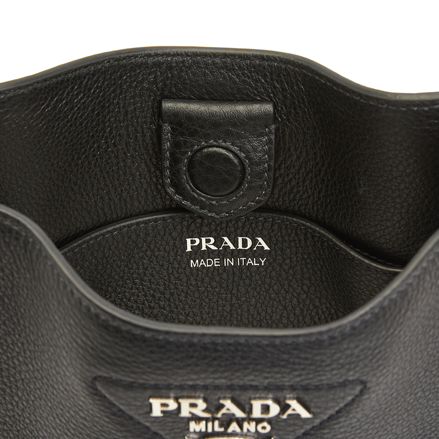 Túi Prada Vitello Dino Mini 'Black' 1BH191-2DKV-F0002