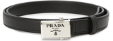 Thắt Lưng Prada Saffiano Logo 'Black' 1CC156-053-F0632