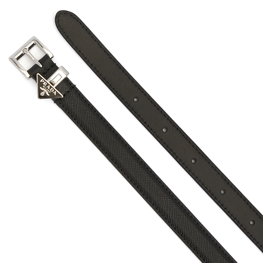 Thắt Lưng Prada Saffiano 'Black' 1CC499-053-F0632