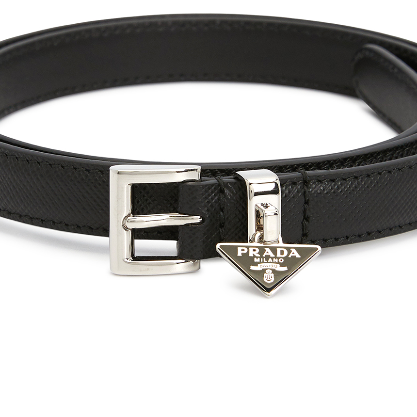 Thắt Lưng Prada Saffiano 'Black' 1CC499-053-F0632