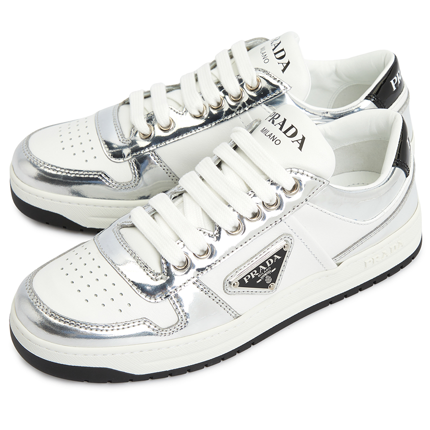 Giày Prada Downtown Triangle Logo 'White' 1E792M-3LL2-F0J36
