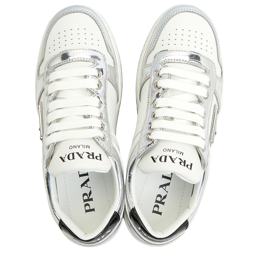 Giày Prada Downtown Triangle Logo 'White' 1E792M-3LL2-F0J36