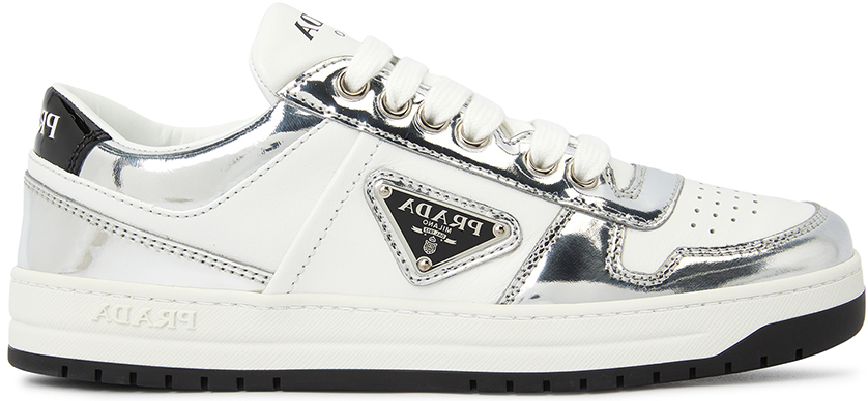 Giày Prada Downtown Triangle Logo 'White' 1E792M-3LL2-F0J36