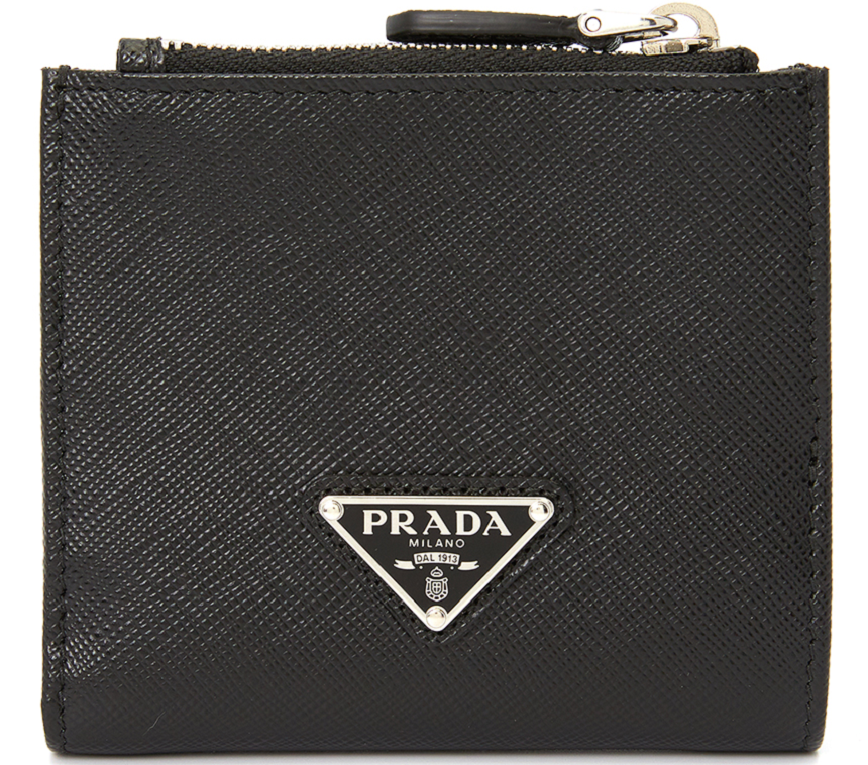 Ví Prada Saffiano Triangle 'Black' 1ML047-QHH-F0632