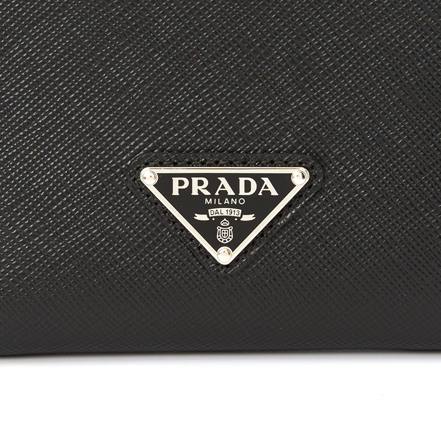 Ví Prada Saffiano Triangle 'Black' 1ML047-QHH-F0632