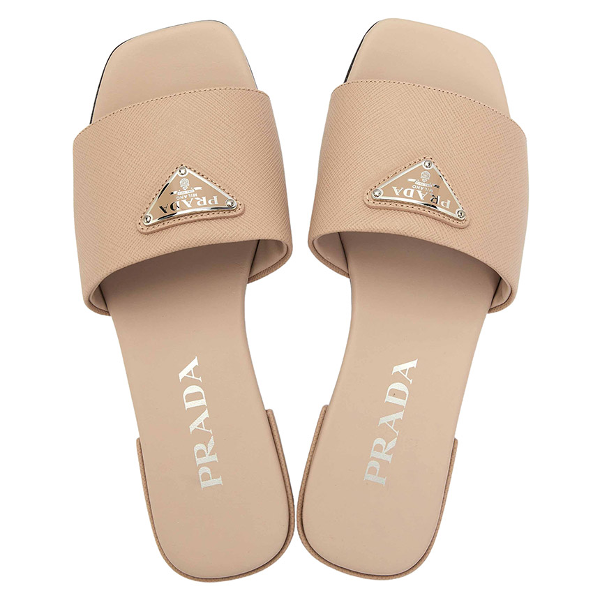 Dép Prada Saffiano 'Pink' 1XX627-053-F0236