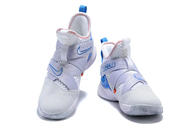 lebron soldier 12 white blue