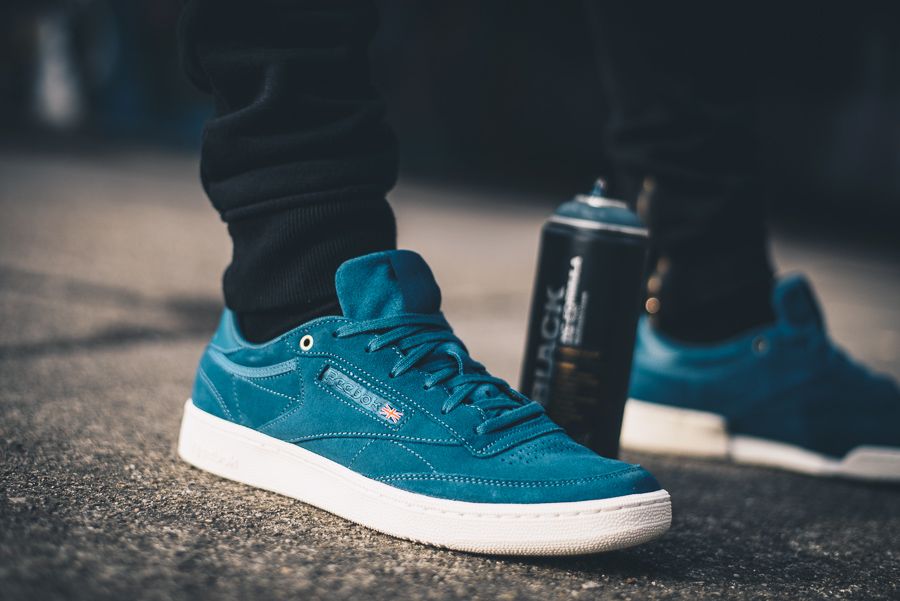 Giày Reebok Montana Cans x Club C 85 'Blue' CM9295 – AUTHENTIC SHOES
