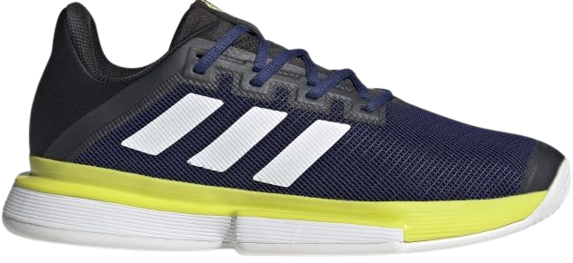 Giày Tennis Adidas Solematch Bounce 'Navy Yellow' GY7645