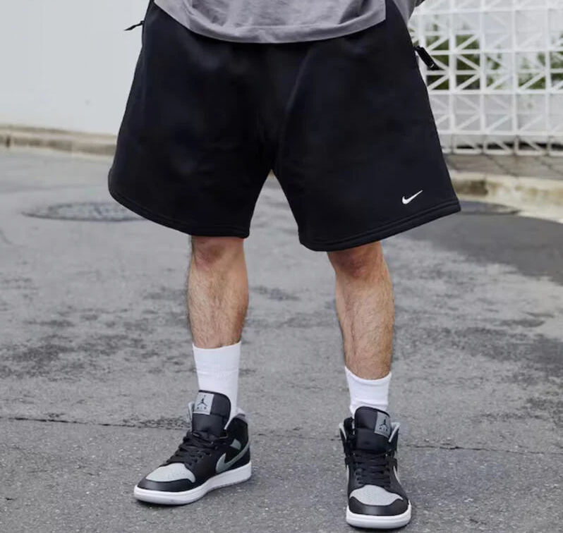 Quần Nike Solo Swoosh French Terry Shorts 'Black' DX0818-010