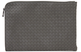 Ví Bottega Veneta Intrecciato Document 'Gray' 224052-V4651-1423