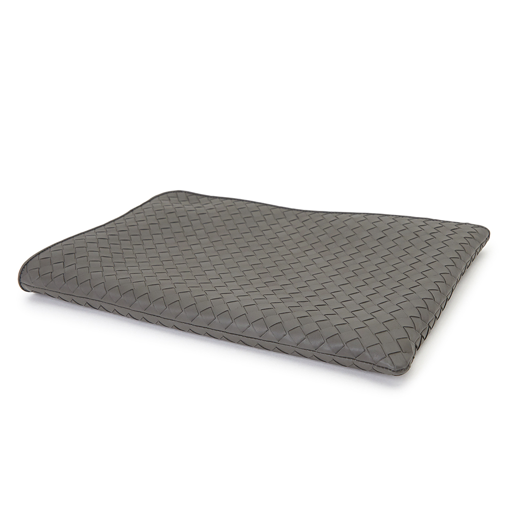 Ví Bottega Veneta Intrecciato Document 'Gray' 224052-V4651-1423