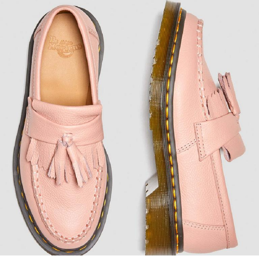 Giày Dr. Martens Adrian Virginia Leather Tassel Loafers 'Pink' 22760329