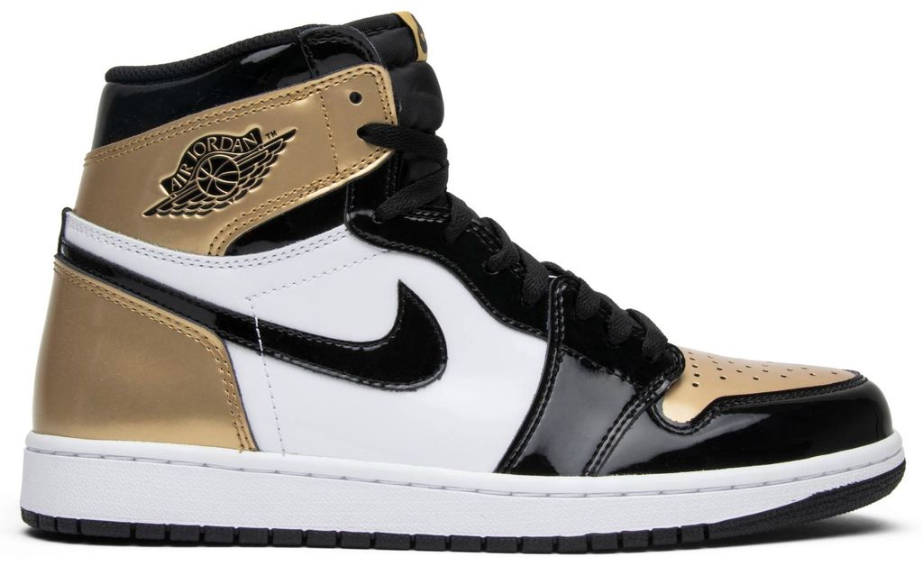 Giay Nike Air Jordan 1 Retro High Gold Top 3 001 Authentic Shoes