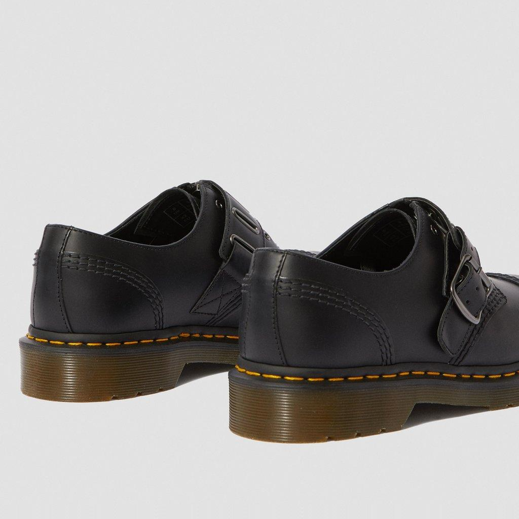 Giày Dr.Martens 1461 Quynn Smooth Leather Buckle 'Black' 25603001