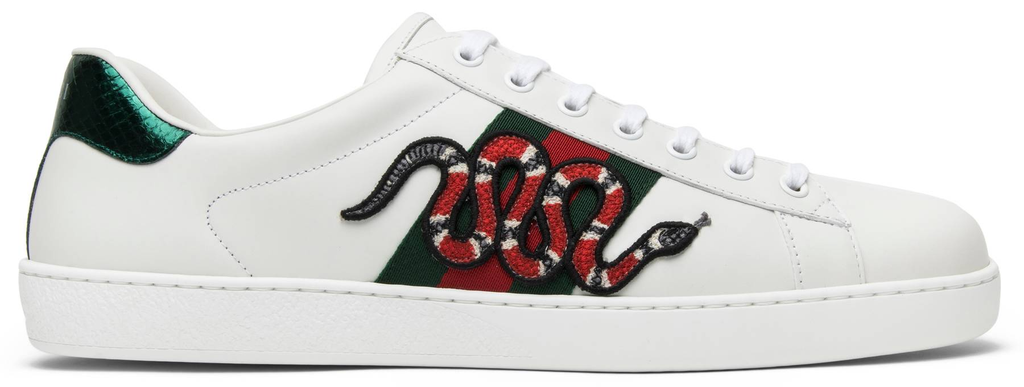 Gucci ace embroidered snake Clearance