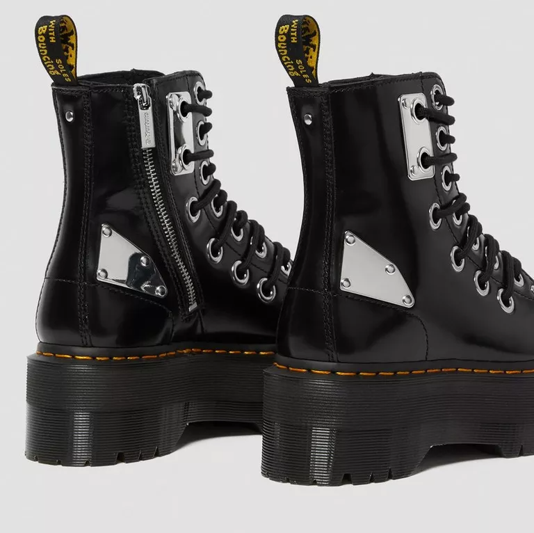 Giày Dr. Martens Jadon Max Metal 'Black' 26090001