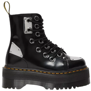 Giày Dr. Martens Jadon Max Metal 'Black' 26090001