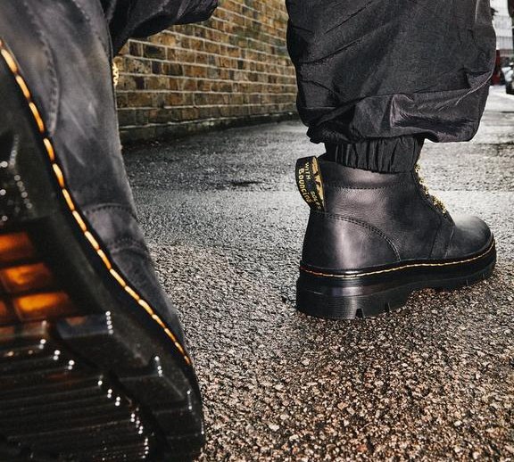 Giày Dr. Martens Bonny Leather 'Black Wyoming' 26793001