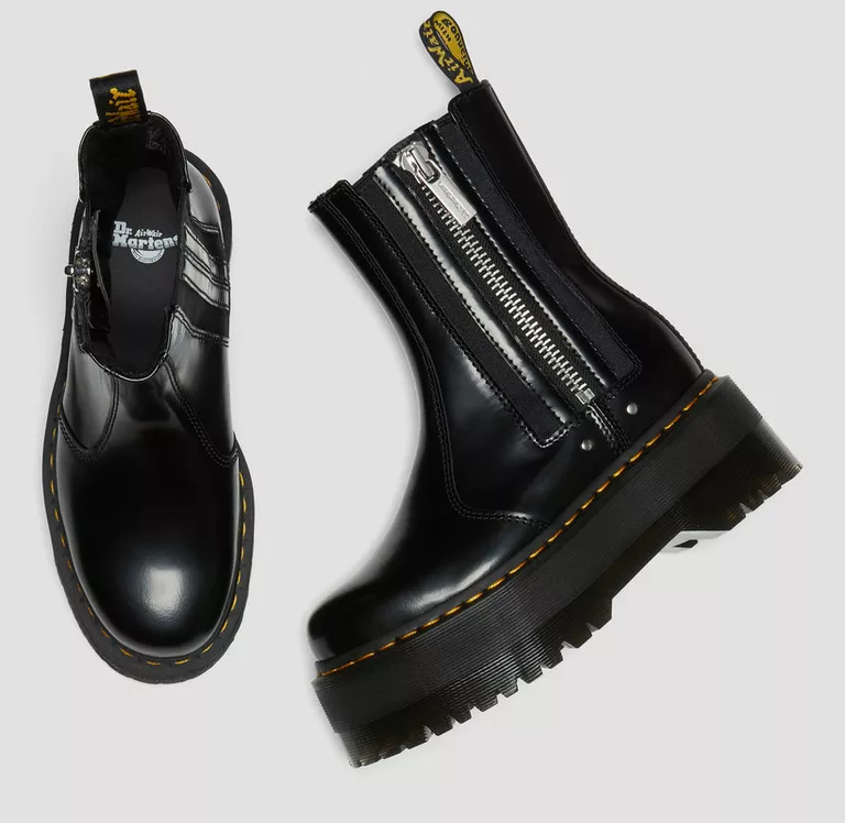 Giày Dr. Martens 2976 Max Leather Platform Chelsea Boots 'Black' 26903001