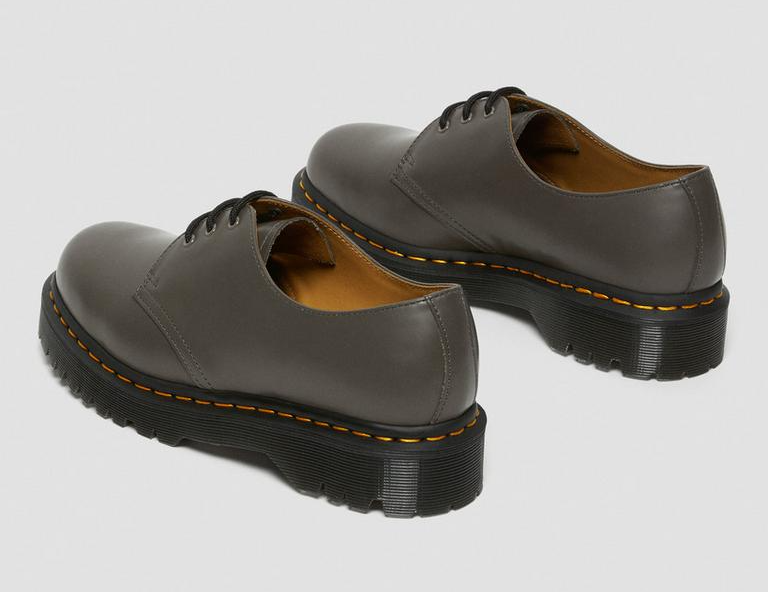Giày Dr. Martens 1461 Bex Smooth Leather Oxford Shoes 'Khaki Grey' 27141481