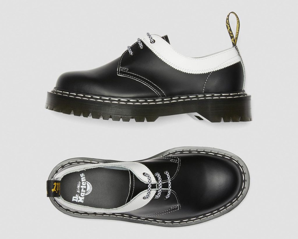 Giày Dr.Martens Bex Smooth Contrast Oxford 'Black White' 27329009