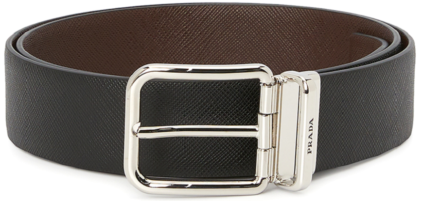 Thắt Lưng Prada Saffiano 'Black' 2CC123-053-F00XF