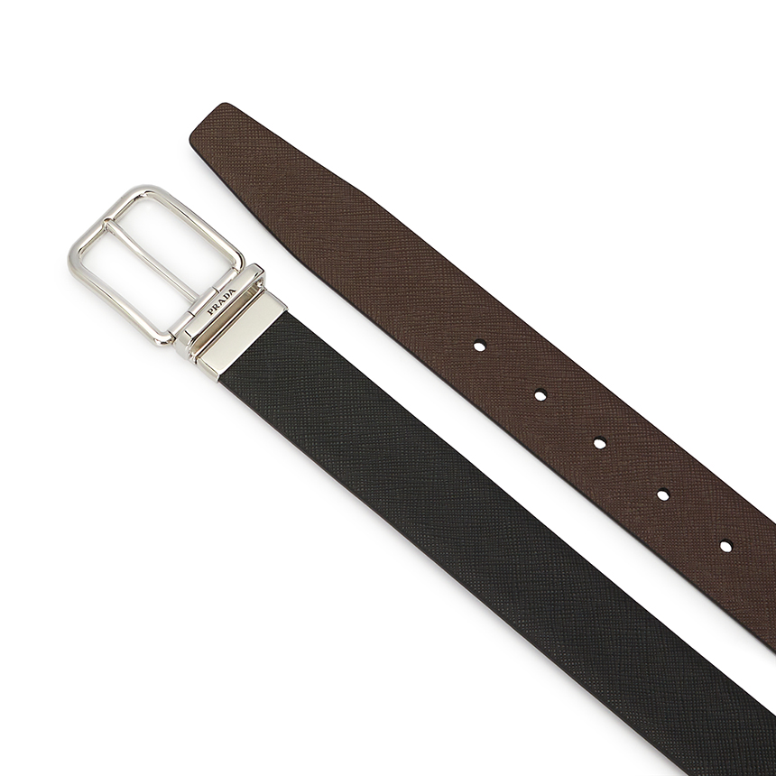 Thắt Lưng Prada Saffiano 'Black' 2CC123-053-F00XF