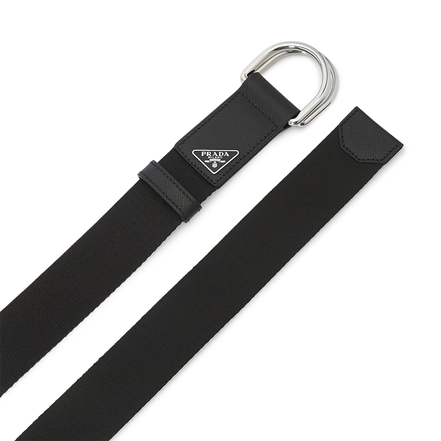 Thắt Lưng Prada Logo 'Black' 2CN028-2DMN-F0002