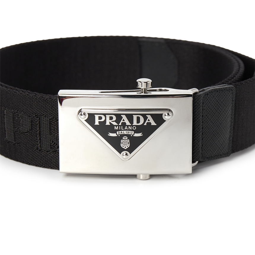 Thắt Lưng Prada Logo 'Black' 2CN085-2DKF-F0002