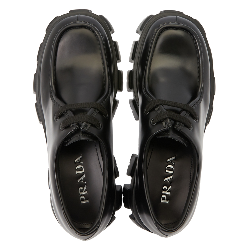 Giày Prada Monolith Brushed 'Black' 2EE355-B4L-F0002