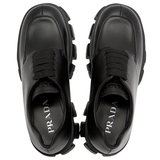 Giày Prada Monolith Lace Up 'Black' 2EE356-B4L-F0002
