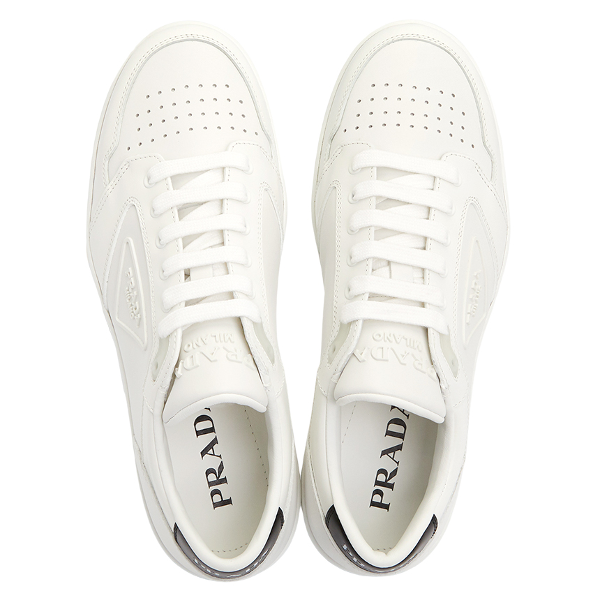 Giày Prada Logo District Lace-Up 'White' 2EE363-3LJ6-F097W