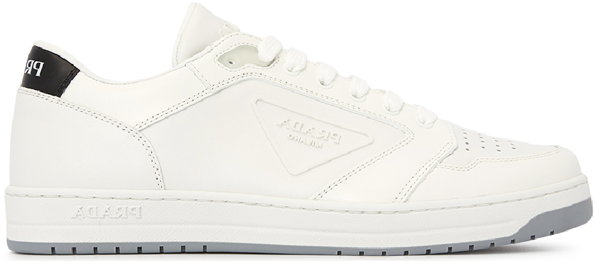 Giày Prada Logo District Lace-Up 'White' 2EE363-3LJ6-F097W