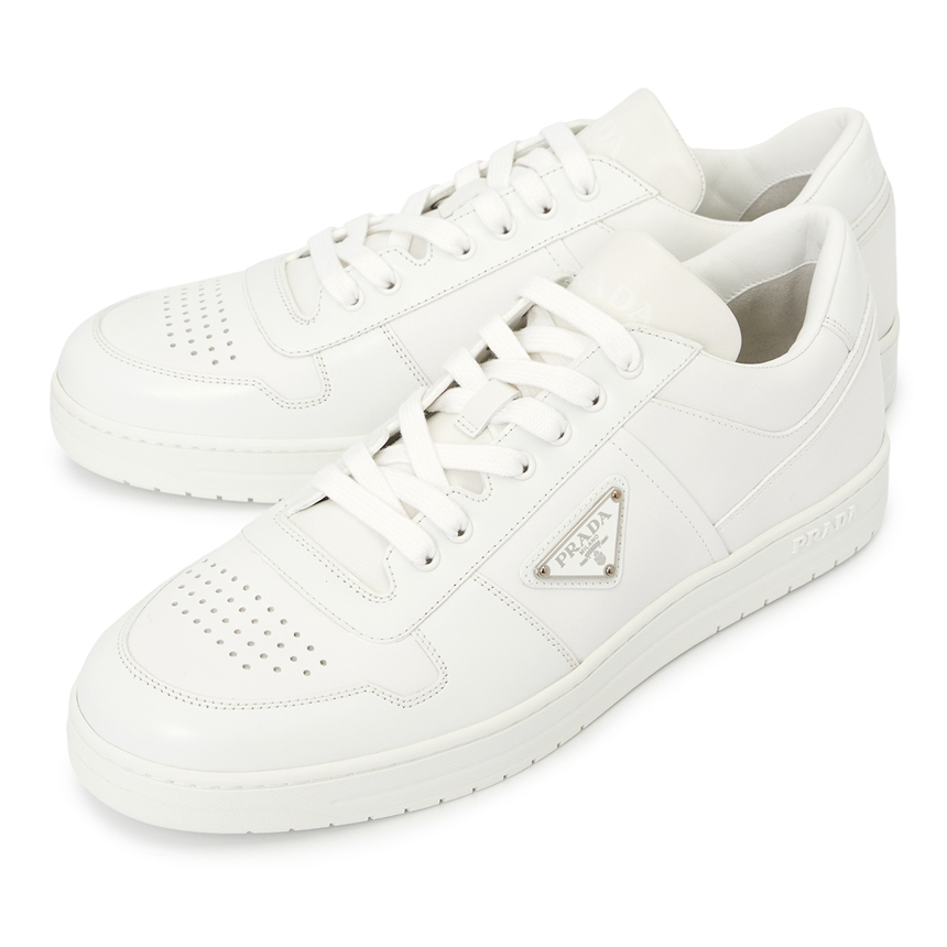 Giày Prada Downtown Triangle Logo 'White' 2EE364-3LJ6-F0009