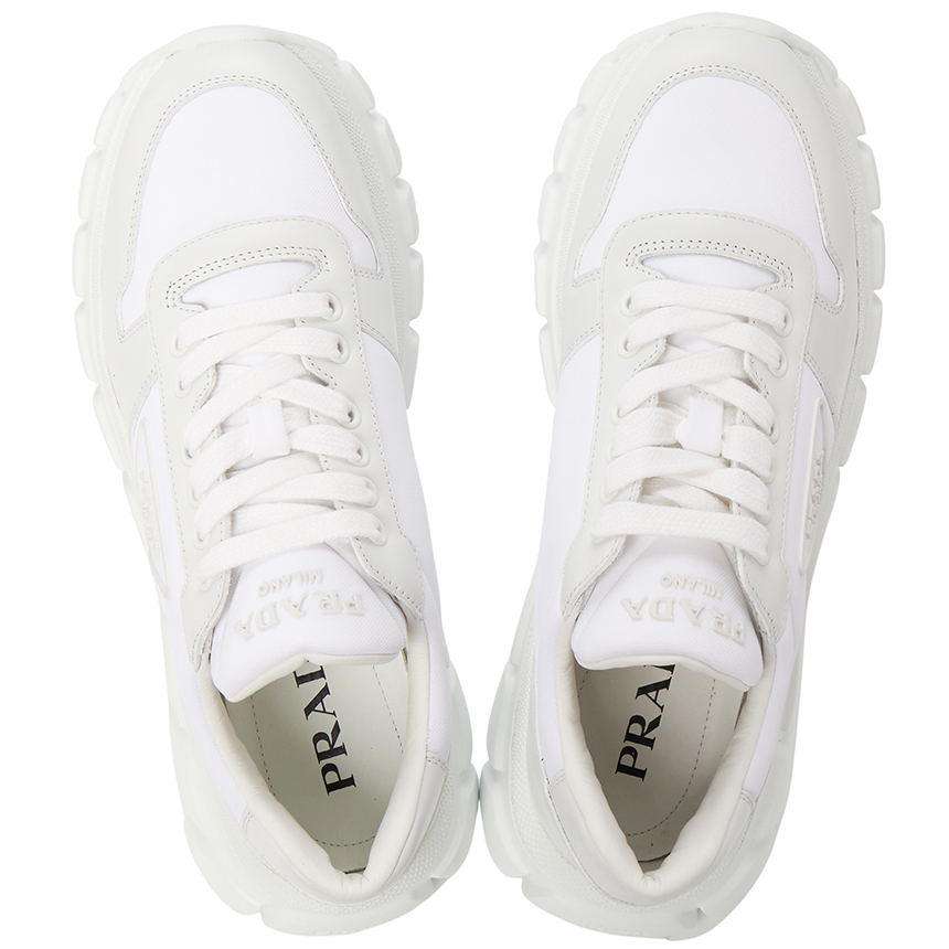 Giày Prada Logo Re-Nylon 'White' 2EE366-3KZP-F0009