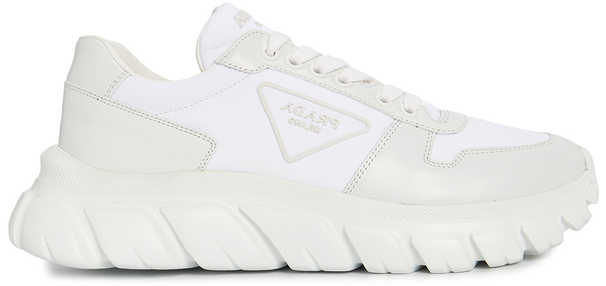 Giày Prada Logo Re-Nylon 'White' 2EE366-3KZP-F0009
