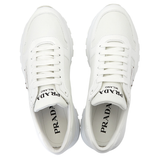 Giày Prada Spazzolato Logo 'White' 2EE369-3LKI-F0009