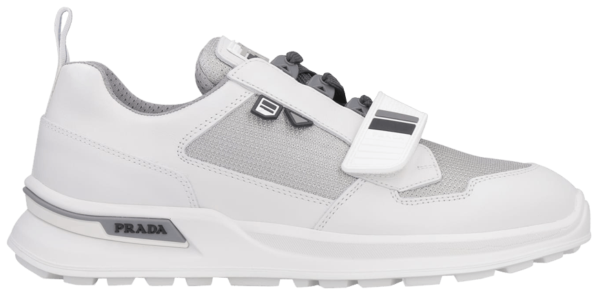 prada mechano white