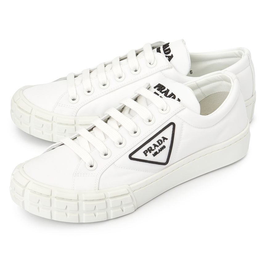 Giày Prada Casetta Wheel Re-Nylon 'White' 2EG323-3LFV-F0009