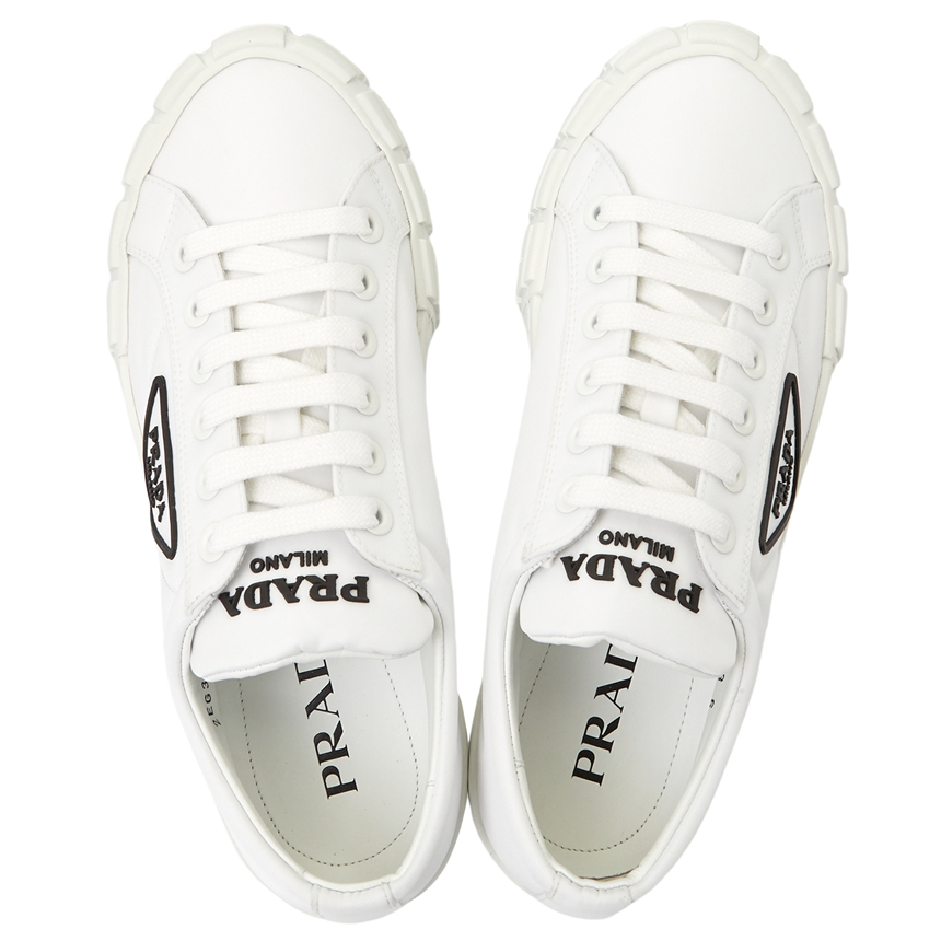 Giày Prada Casetta Wheel Re-Nylon 'White' 2EG323-3LFV-F0009
