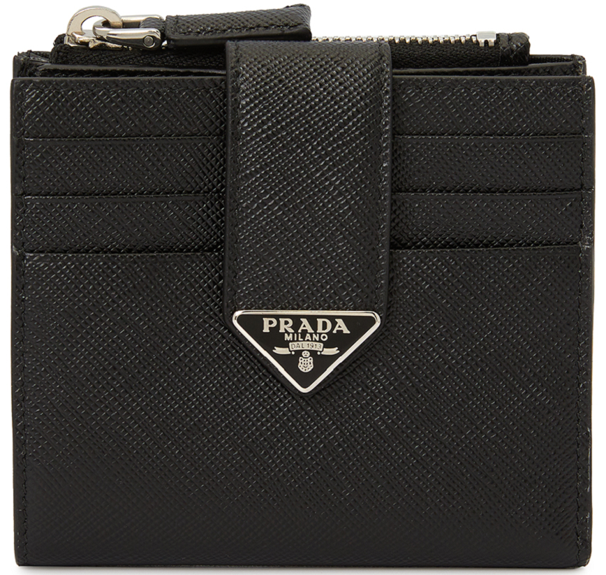Ví Prada Saffiano Triangle 'Black' 2MC066-2DYG-F0002